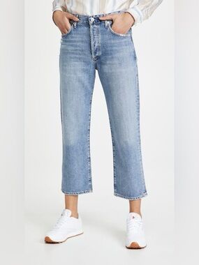 Citizens of Humanity Emery High Rise Relaxed Crop Jeans | Size 30